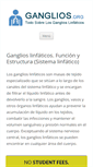 Mobile Screenshot of ganglios.org